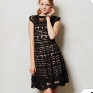 Yoana Baraschi Black Lace Dress 00P